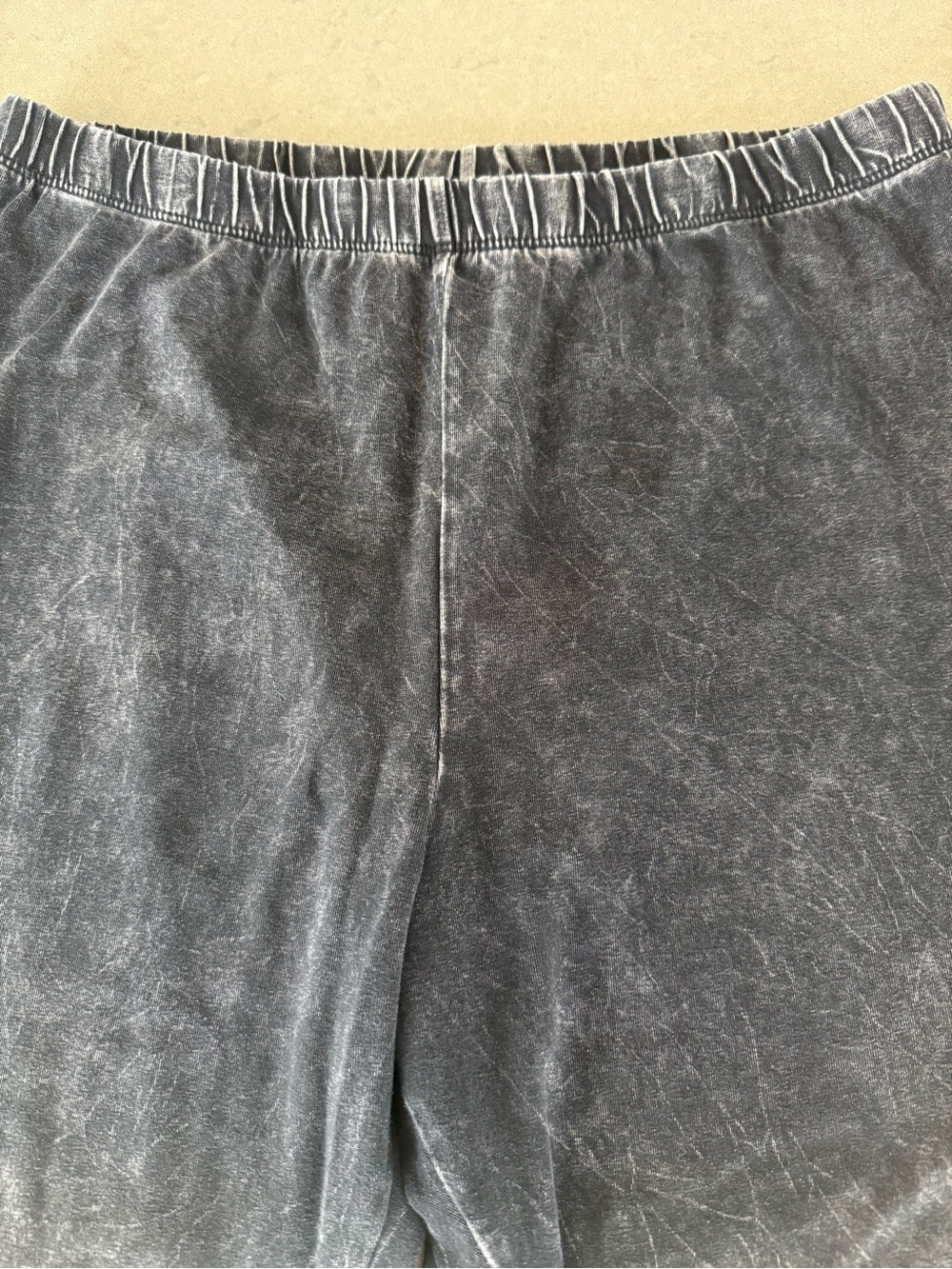 Vintage-Inspired Washed Gray Black Women's Jersey Jacket with 2 pair leggings - Picture 10 of 12